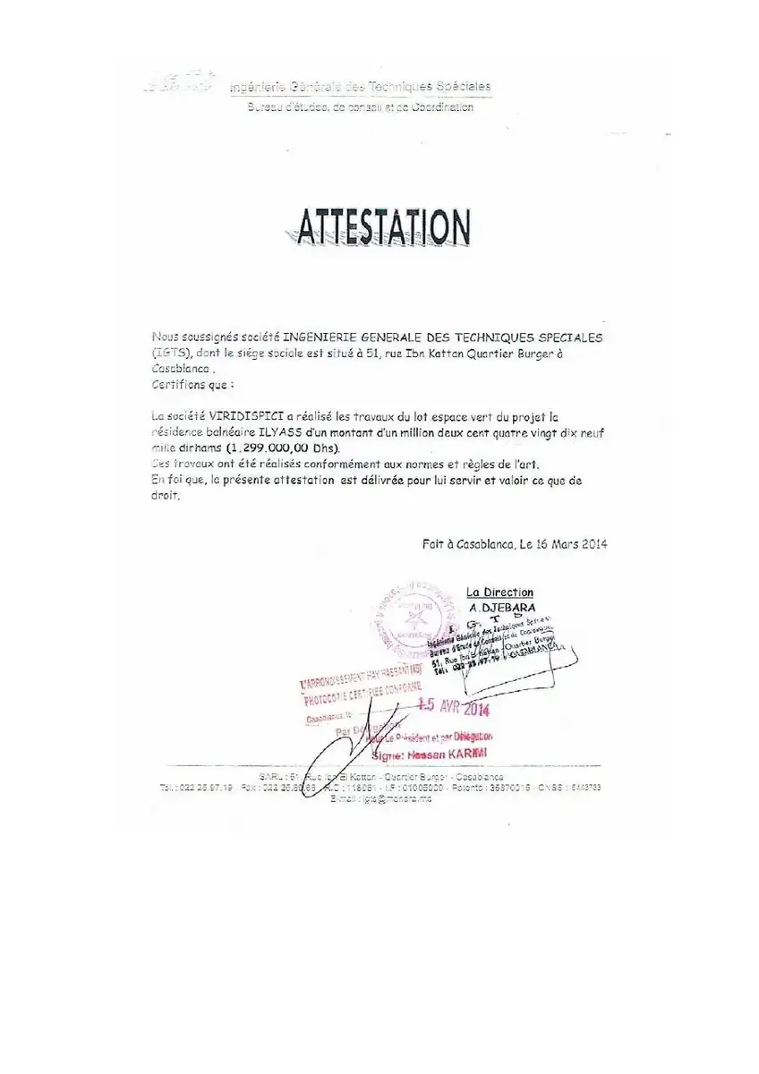 Attestation 4